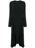Cédric Charlier Loose Fit Dress - Black
