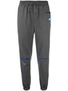 Ader Error Colored Inverted Pleats Detail At Knee - Grey