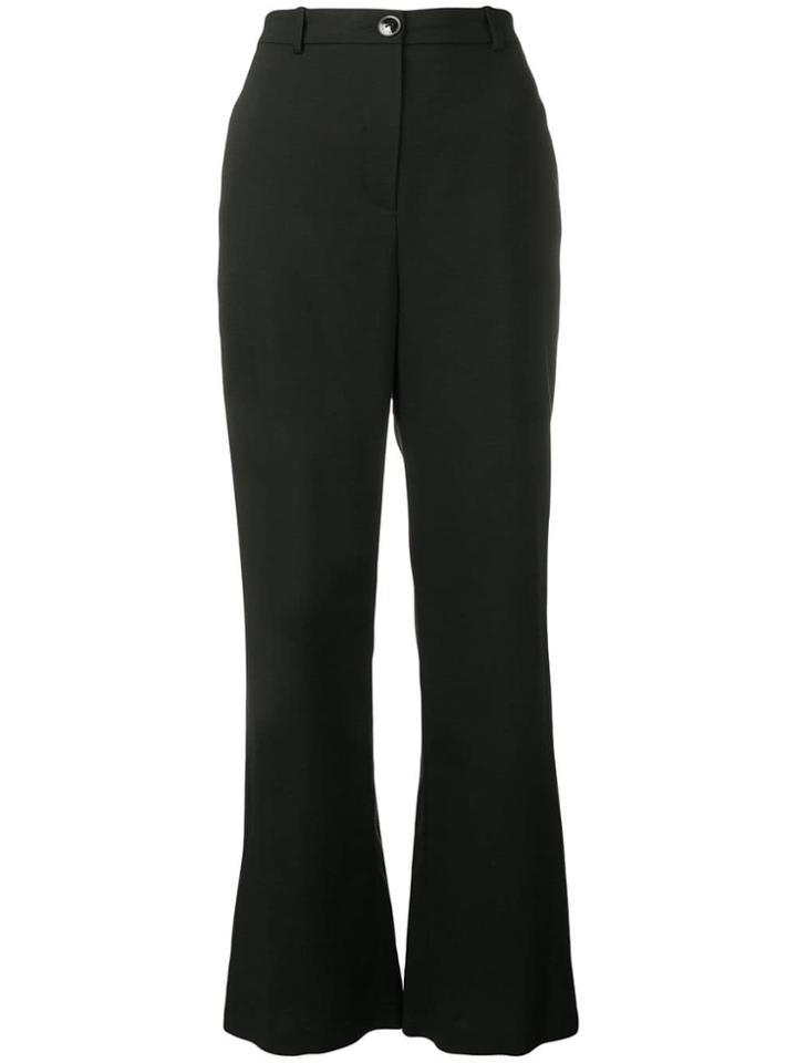 Patrizia Pepe Flared Trousers - Black