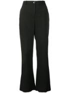 Patrizia Pepe Flared Trousers - Black