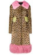 Simonetta Ravizza Leopard Print Coat - Brown