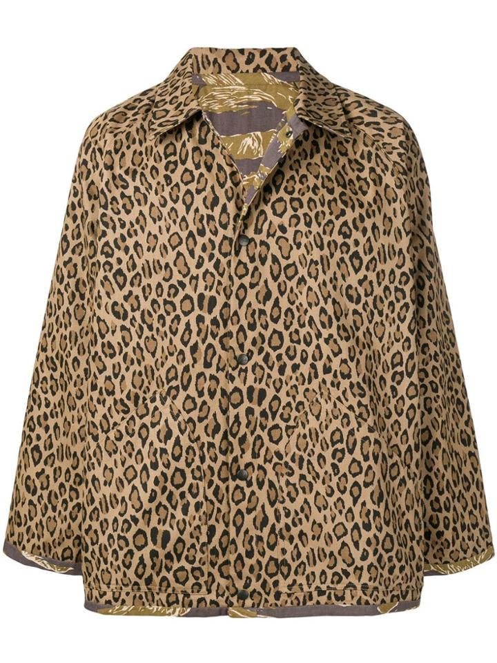 Needles Reversible Field Jacket - Brown