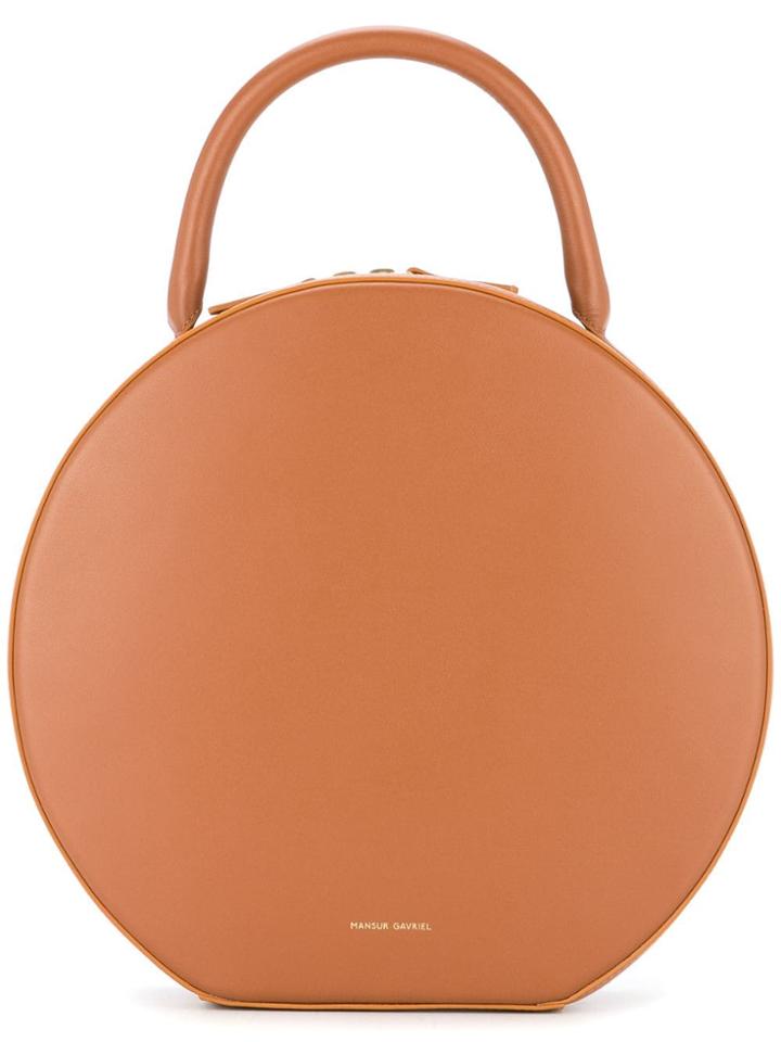 Mansur Gavriel Circle Tote Bag - Brown