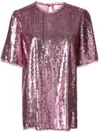 Prabal Gurung Thomson Sequined Blouse - Pink & Purple