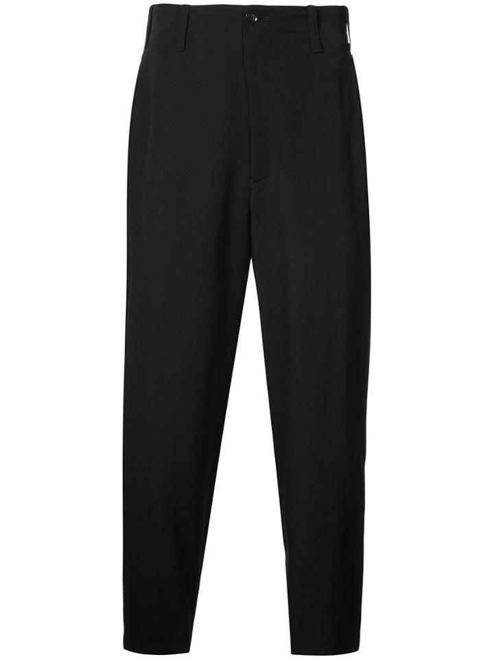Yohji Yamamoto Tailored Trousers - Black