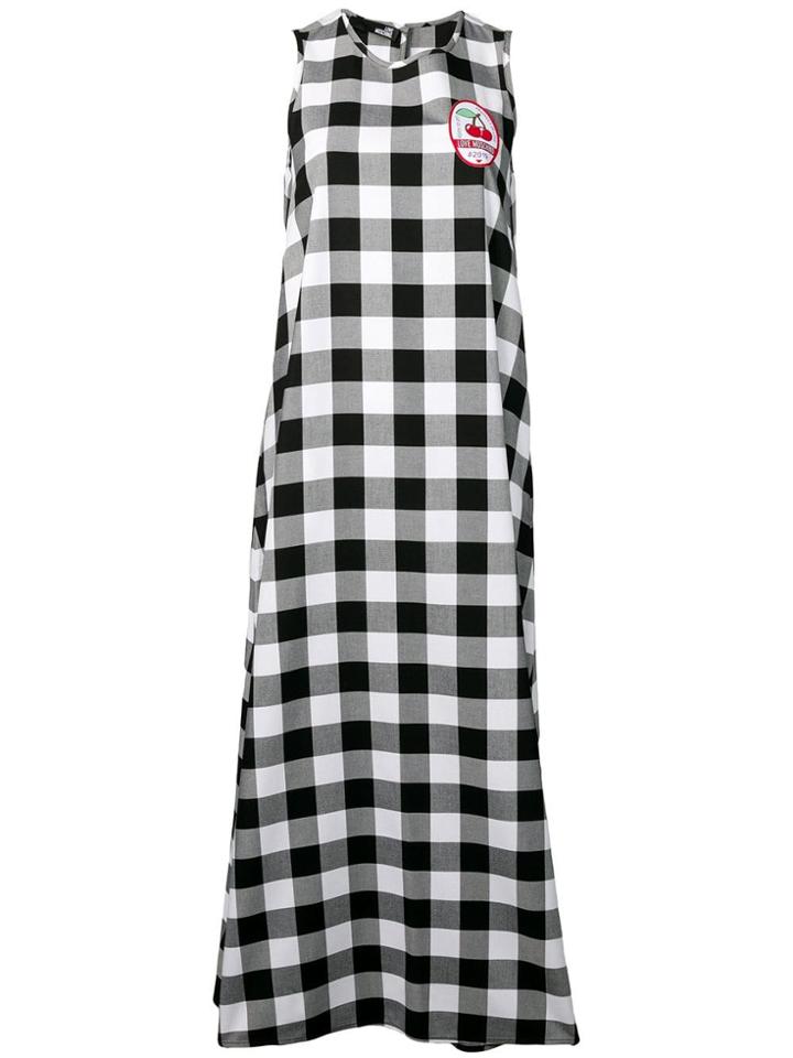 Love Moschino Gingham Day Dress - Blue