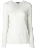 La Fileria For D'aniello Light Long Sleeved Pullover - White