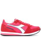Diadora Panelled Sneakers - Red