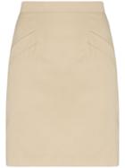 Situationist High-waisted Mini Skirt - Neutrals