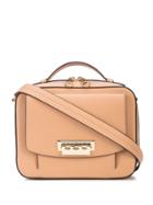 Zac Zac Posen Front Flap Cross-body Bag - Brown