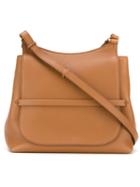The Row Sideby Crossbody Bag, Women's, Brown, Calf Leather