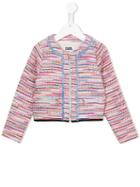 Karl Lagerfeld Kids Bouclé Knit Jacket, Girl's, Size: 6 Yrs