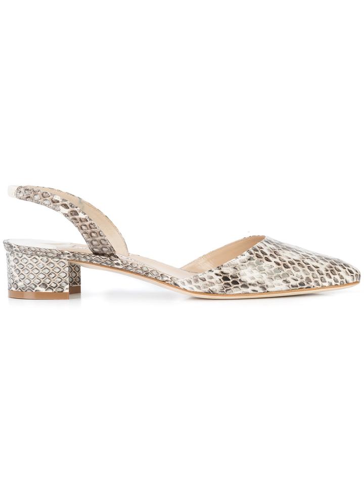 Manolo Blahnik Aspro Sandals - Nude & Neutrals