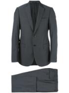 Armani Collezioni Two-piece Suit, Men's, Size: 52, Grey, Virgin Wool/acetate/viscose