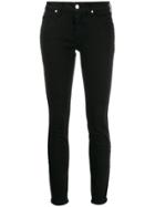 Calvin Klein High Rise Skinny Jeans - Black