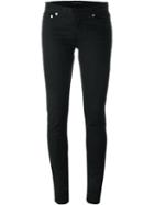 Saint Laurent Skinny Jeans, Women's, Size: 30, Black, Cotton/spandex/elastane
