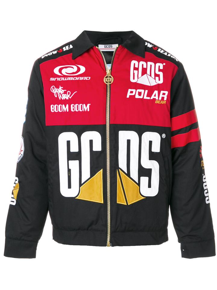 Gcds Zipped-up Motor Jacket - Black