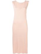 T By Alexander Wang Knitted Tank Dress - Nude & Neutrals