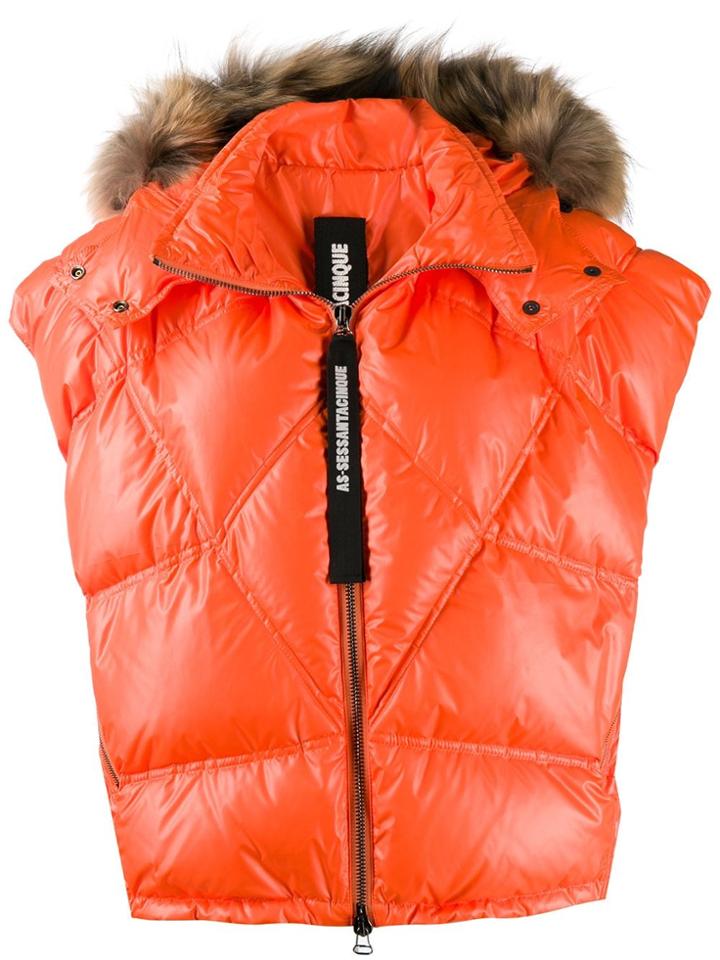 As65 Orange Duvet Jacket