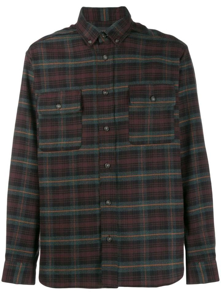 Isabel Marant Plaid Patterned Shirt - Green