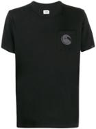 Cp Company Short Sleeve Logo T-shirt - Black