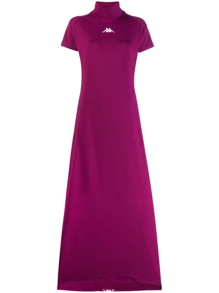 Kappa Long-length T-shirt Dress - Pink