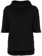 Andrea Bogosian Addict Print Buttoned Blouse - Black