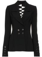 Kitx Loveable Spine Cut Out Jacket - Black