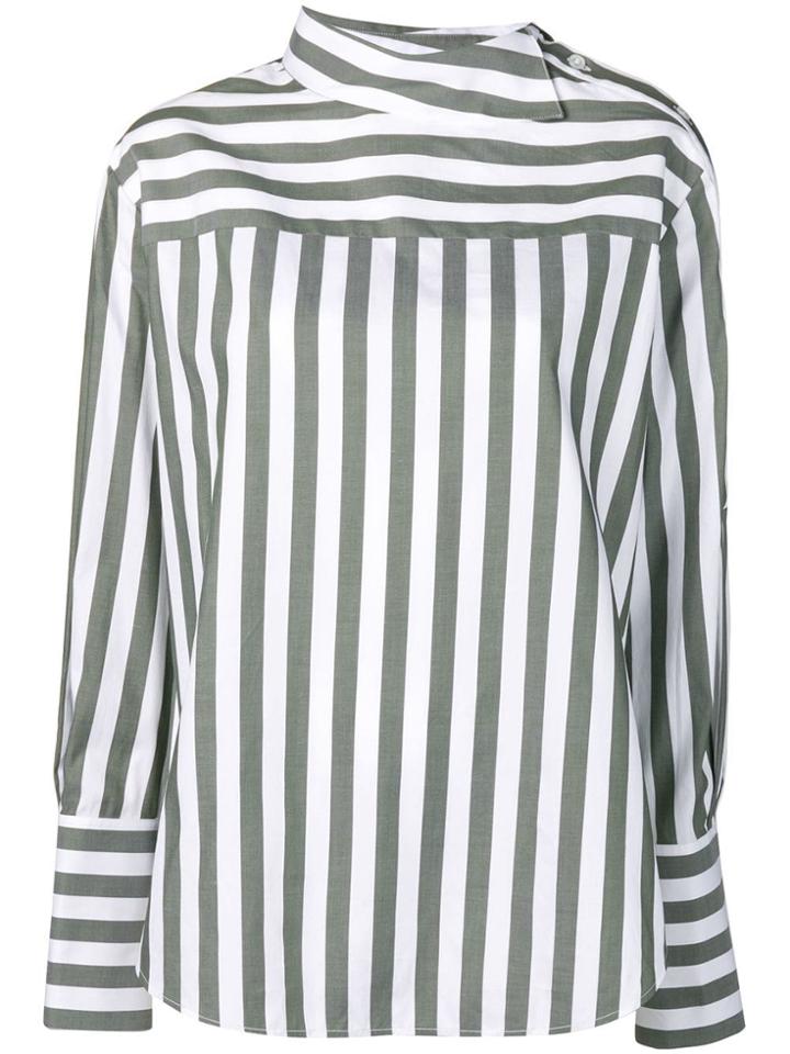 Monse Striped Shirt - Green