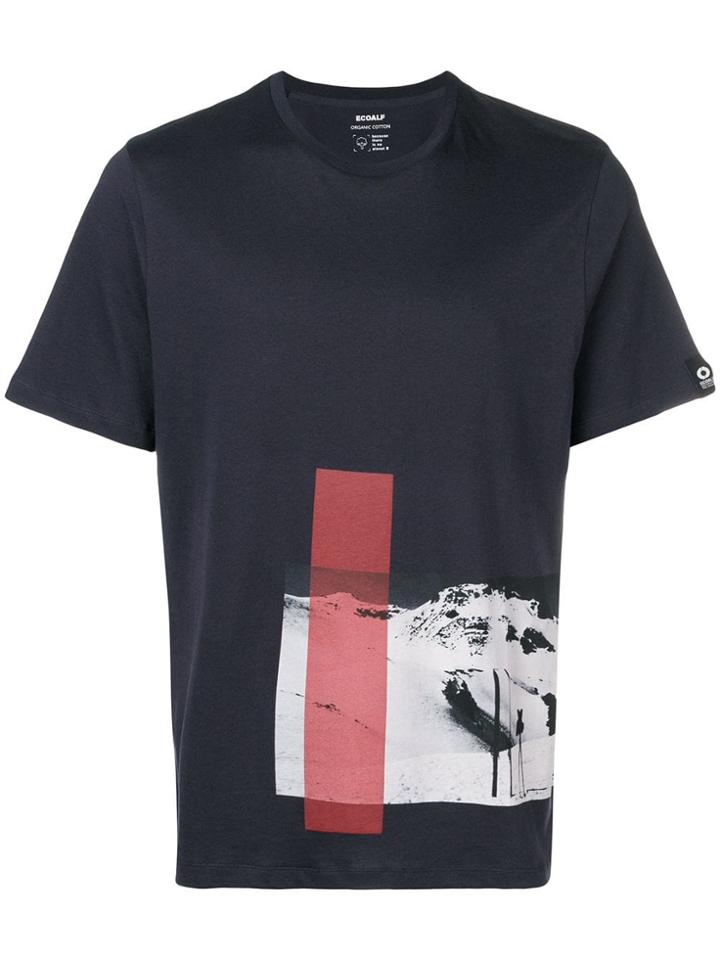 Ecoalf Rockwood Snow T-shirt - Blue