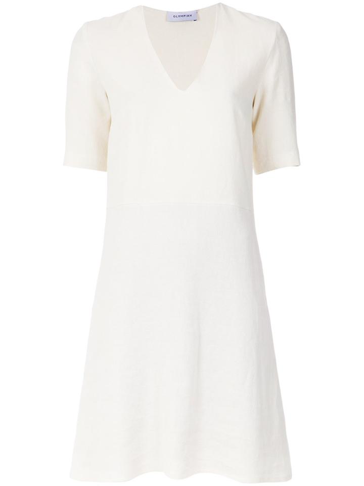 Olympiah Shift Dress - White