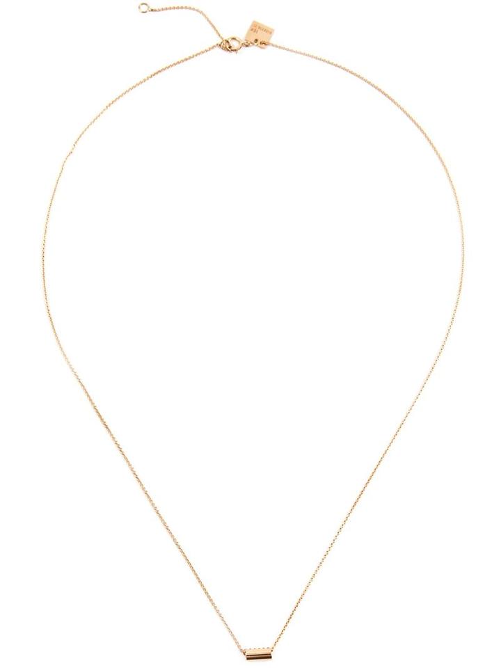 Ginette Ny Mini Tube Pendant Necklace