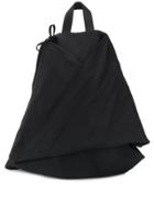 Yohji Yamamoto Folded Backpack - Black