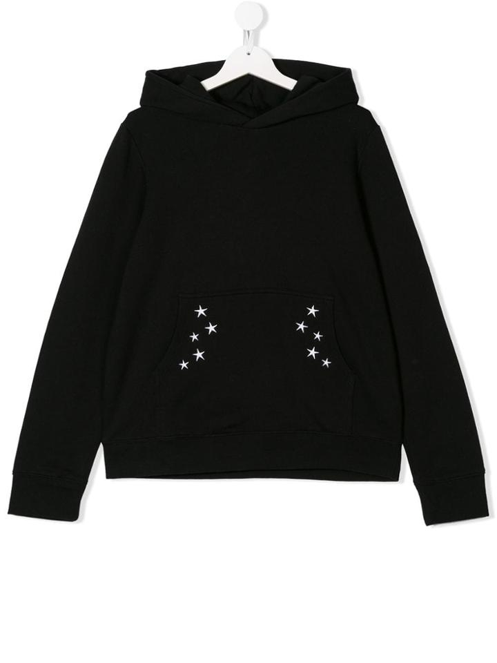 Stella Mccartney Kids Teen Embroidered Hoodie - Black