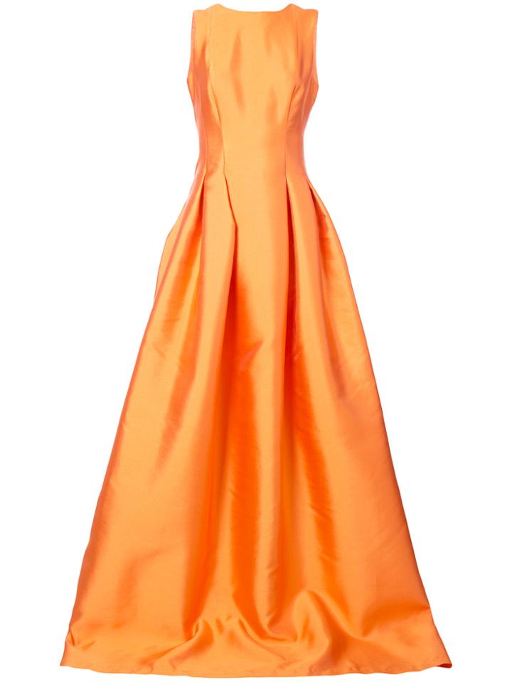 Sachin & Babi Marmara Gown - Yellow & Orange
