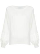 Guild Prime Round Neck Sweater - White