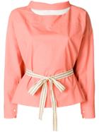 Erika Cavallini Poplin Top - Yellow & Orange