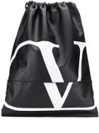 Valentino Valentino Garavani Go Logo Backpack - Black