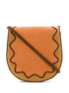 Yves Saint Laurent Pre-owned 1970's Embroidered Shoulder Bag - Orange
