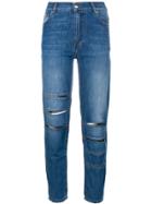 Each X Other Slim High-waisted Jeans - Blue