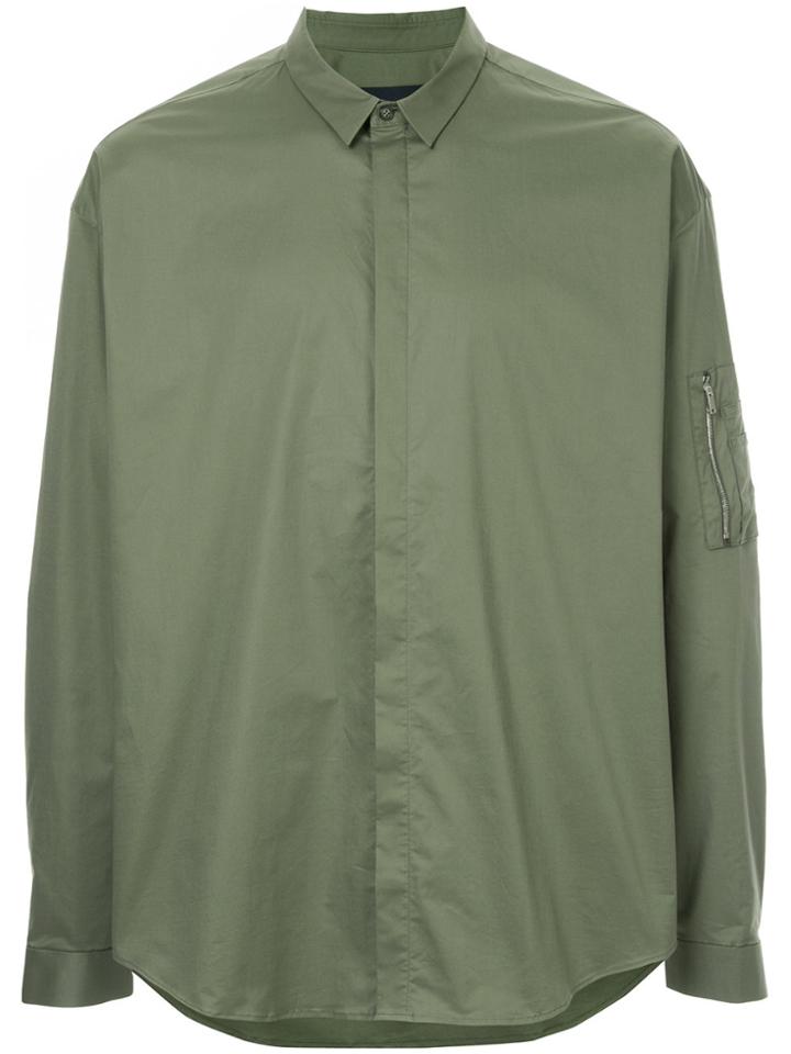 Juun.j Oversized Shirt - Green