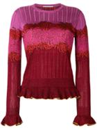 Marco De Vincenzo Floral Knitted Top - Multicolour