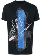 Dsquared2 Graphic Printed T-shirt - Black