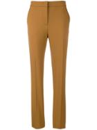 Alberta Ferretti Tailored Slim Trousers - Brown