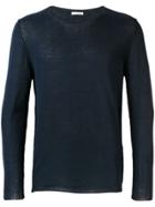 Cenere Gb Exposed Seam Jumper - Blue