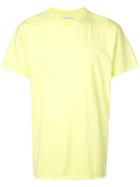 John Elliott Classic Short Sleeve T-shirt - Yellow