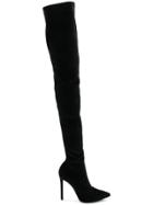 Marc Ellis Thigh-high Heel Boots - Black