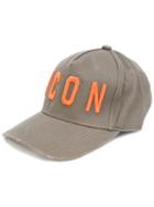 Dsquared2 - Icon Baseball Cap - Men - Cotton - One Size, Green, Cotton