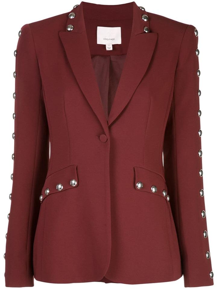 Cinq A Sept Studded Tailored Blazer
