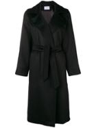 Max Mara Belted Trench Coat - Black